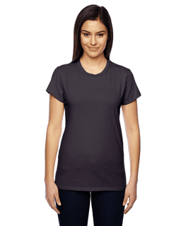 Sample of Alternative 01127C2 - Ladies' Organic Crew in EARTH COAL from side front