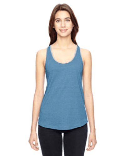 Sample of Alternative 01910E Ladies' Ringer Eco Mock Twist Tank in ECO MOCK STORM style