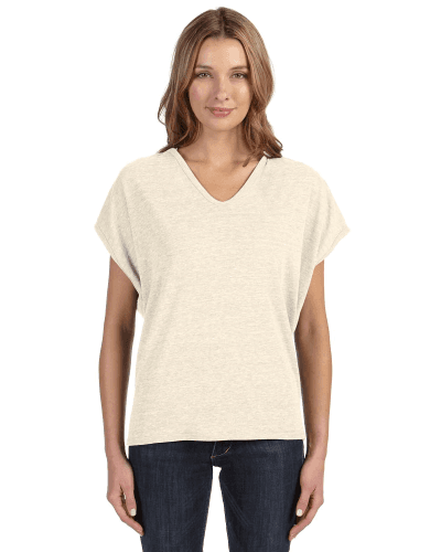 Sample of Alternative 01936E1 Ladies' Sleeveless Eco-Jersey Poncho in ECO IVORY style