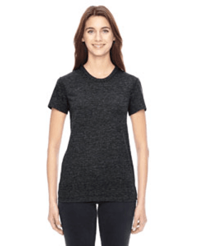 Sample of Alternative 01978E1 Ladies' Ideal Eco Jersey Triblend Pocket T-Shirt in ECO BLACK style