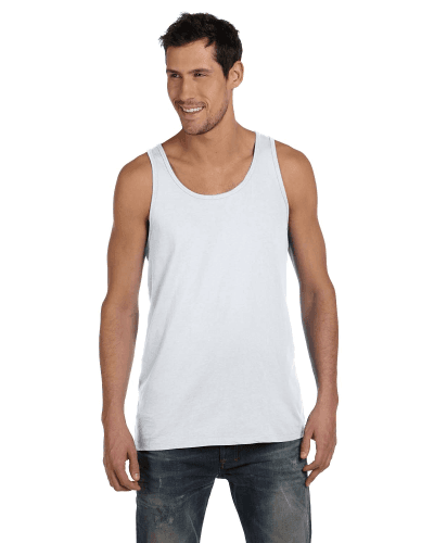 Sample of Alternative 04056C1 Men's Miggy Tank in WHITE style