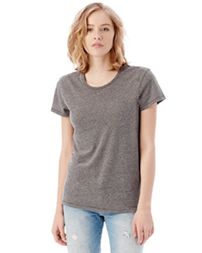 Sample of Alternative 05052BP Ladies' Keepsake Vintage Jersey T-Shirt in VINTAGE COAL style
