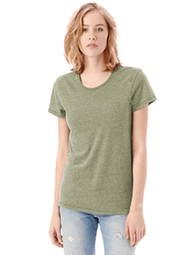 Sample of Alternative 05052BP Ladies' Keepsake Vintage Jersey T-Shirt in VINTAGE PINE style