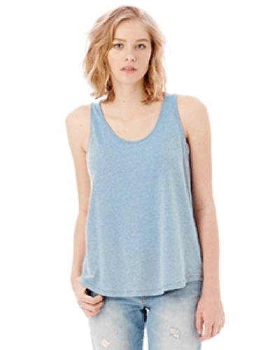 Sample of Alternative 05054BP Ladies' Backstage Vintage Jersey Tank in BLUE SKY style