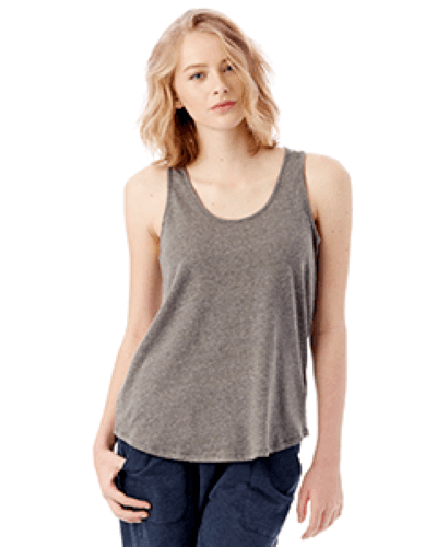 Sample of Alternative 05054BP Ladies' Backstage Vintage Jersey Tank in VINTAGE COAL style