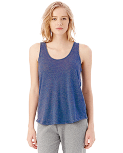 Sample of Alternative 05054BP Ladies' Backstage Vintage Jersey Tank in VINTAGE ROYAL style