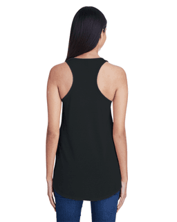 Sample of Anvil 32PVL Ladies' Freedom  Tank in BLACK from side back