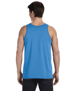 Sample of Bella+Canvas 3480 - Unisex Jersey Tank in TRUE ROYAL TRBLN from side back
