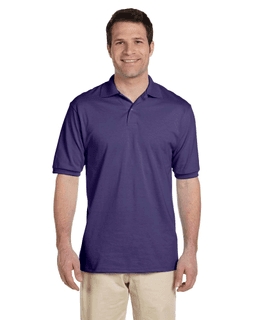 Sample of Jerzees 437 - Adult 5.6 oz. SpotShield Jersey Polo in DEEP PURPLE from side front