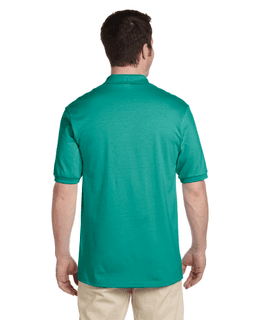 Sample of Jerzees 437 - Adult 5.6 oz. SpotShield Jersey Polo in JADE from side back