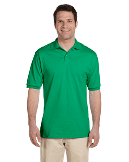 Sample of Jerzees 437 - Adult 5.6 oz. SpotShield Jersey Polo in KELLY from side front