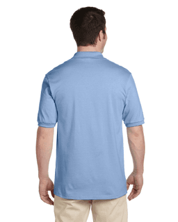 Sample of Jerzees 437 - Adult 5.6 oz. SpotShield Jersey Polo in LIGHT BLUE from side back