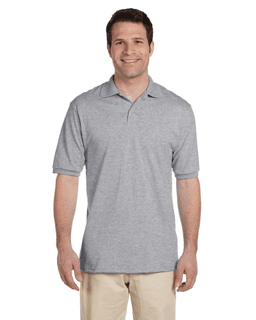 Sample of Jerzees 437 - Adult 5.6 oz. SpotShield Jersey Polo in OXFORD from side front