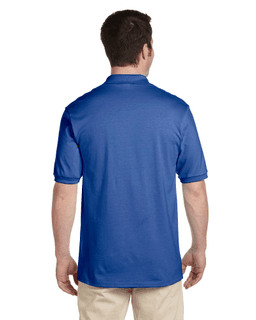 Sample of Jerzees 437 - Adult 5.6 oz. SpotShield Jersey Polo in ROYAL from side back