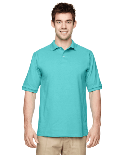 Sample of Jerzees 437 - Adult 5.6 oz. SpotShield Jersey Polo in SCUBA BLUE style