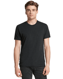 Sample of Next Level 6010 - Men's Triblend Crew in VINTAGE BLACK from side front