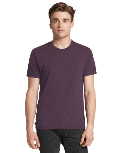 Sample of Next Level 6010 - Men's Triblend Crew in VINTAGE PURPLE style