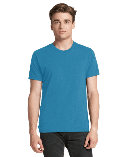 Sample of Next Level 6010 - Men's Triblend Crew in VINTAGE TURQ style