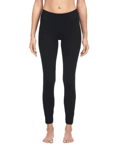 Sample of Ladies' Cotton/Spandex Legging in BLACK style