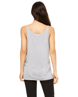 Sample of Bella 8838 - Ladies' Slouchy Tank in ATHLETIC HTHR from side back