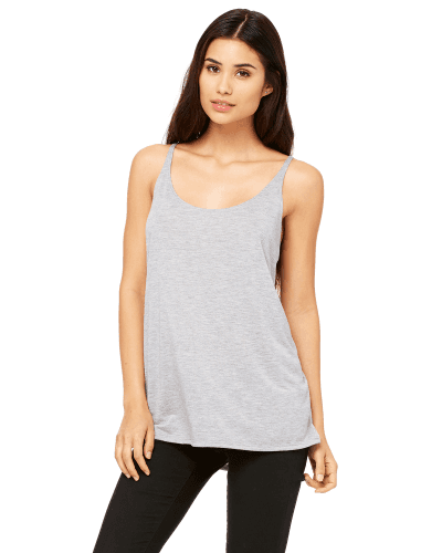 Sample of Bella 8838 - Ladies' Slouchy Tank in ATHLETIC HTHR style