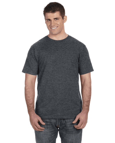 Sample of Anvil 980 - 100% Cotton Lightweight T-Shirt in HEATHER DK GREY style