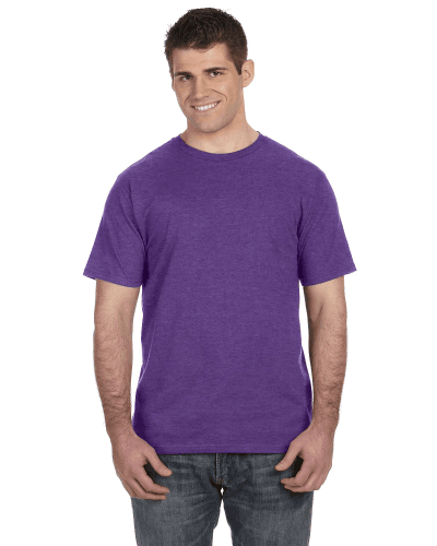 Sample of Anvil 980 - 100% Cotton Lightweight T-Shirt in HEATHER PURPLE style