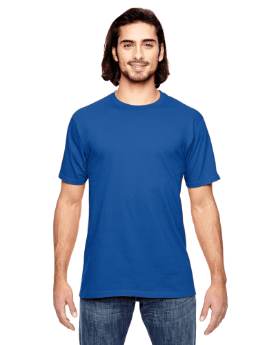 Sample of Anvil 980 - 100% Cotton Lightweight T-Shirt in NEON BLUE style