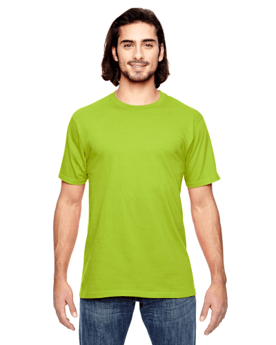 Sample of Anvil 980 - 100% Cotton Lightweight T-Shirt in NEON GREEN style