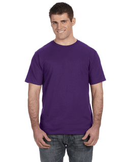 Sample of Anvil 980 - 100% Cotton Lightweight T-Shirt in PURPLE from side front