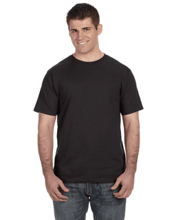 Sample of Anvil 980 - 100% Cotton Lightweight T-Shirt in SMOKE from side front