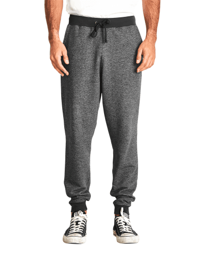 Sample of Next Level 9800 - Men's Denim Fleece Jogger in BLACK style
