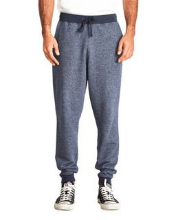Sample of Next Level 9800 - Men's Denim Fleece Jogger in NAVY from side front
