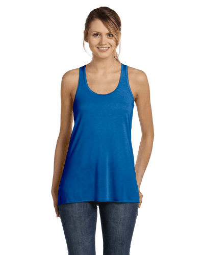 Sample of Ladies' Flowy Racerback Tank in TRUE ROYAL MARB style