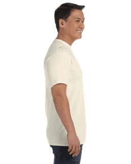 Sample of Comfort Colors C1717 - Adult Heavyweight RS T-Shirt in IVORY from side sleeveleft