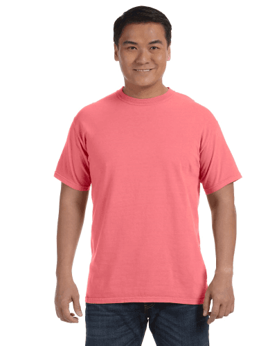 Sample of Comfort Colors C1717 - Adult Heavyweight RS T-Shirt in NEON RED ORANGE style
