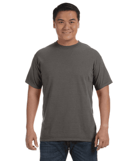 Sample of Comfort Colors C1717 - Adult Heavyweight RS T-Shirt in PEPPER from side front