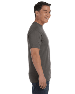 Sample of Comfort Colors C1717 - Adult Heavyweight RS T-Shirt in PEPPER from side sleeveleft