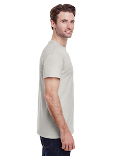 Sample of Gildan 2000 - Adult Ultra Cotton 6 oz. T-Shirt in ICE GREY from side sleeveleft