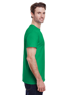 Sample of Gildan 2000 - Adult Ultra Cotton 6 oz. T-Shirt in IRISH GREEN from side sleeveleft