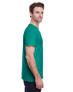 Sample of Gildan 2000 - Adult Ultra Cotton 6 oz. T-Shirt in JADE DOME from side sleeveleft