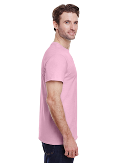 Sample of Gildan 2000 - Adult Ultra Cotton 6 oz. T-Shirt in LIGHT PINK from side sleeveleft