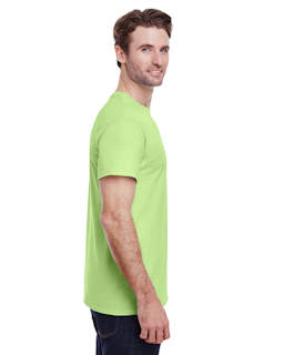 Sample of Gildan 2000 - Adult Ultra Cotton 6 oz. T-Shirt in MINT GREEN from side sleeveleft