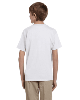 Sample of Gildan 2000B - Youth Ultra Cotton 6 oz. T-Shirt in PREPARED FOR DYE from side back
