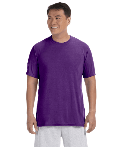 Sample of Gildan G420 - Adult Performance 100% Polyester Tee in PURPLE style