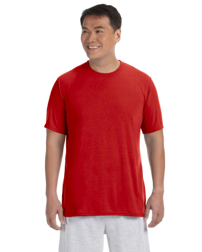 Sample of Gildan G420 - Adult Performance 100% Polyester Tee in RED style