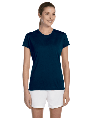 Sample of Gildan G420L - Ladies' Performance 100% Polyester Tee in NAVY style