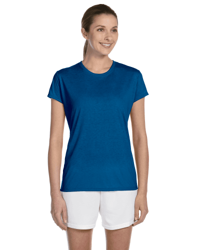 Sample of Gildan G420L - Ladies' Performance 100% Polyester Tee in ROYAL style