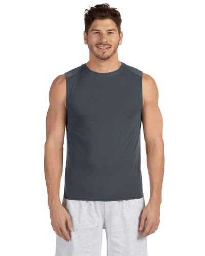 Sample of Gildan G427 - Performance 4.5 oz. Sleeveless T-Shirt in CHARCOAL style