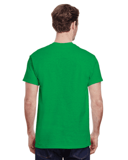 Sample of Gildan G500 - Adult 5.3 oz. T-Shirt in ANTIQ IRISH GRN from side back
